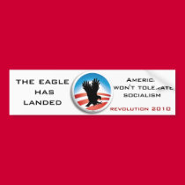 Eagle Has Landed Bumper Sticker bumper stickers