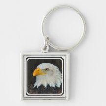 Eagle Head Keychain