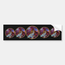 Eagle - Heavenly Wanderer № 21 Bumper Stickers