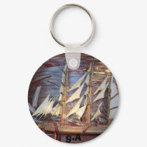 Eagle in night, g.A keychains