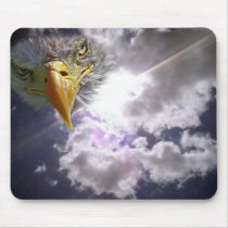 Eagle in the Clouds mousepads by dduhaime55 Eagle in the Clouds mousepads