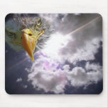 Eagle in the Clouds mousepads