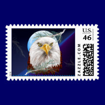Eagle In The Pines  Postage postage