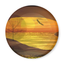 Eagle in the Sun magnets