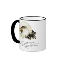 Eagle - Inspirational - Scripture - They that wait Mug
