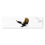 Eagle Landing Bumper Sticker