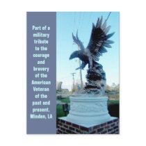 Eagle Military Tribute Postcards