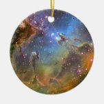 Eagle Nebula Christmas Tree Ornaments