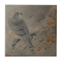 Eagle on a Maple Branch Tiles