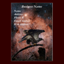 Eagle & Outer Space Business Cards business cards