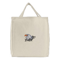 Eagle Portrait embroidered bags by Embroidery4U Eagle Portrait embroidered bags