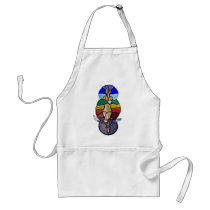 Eagle Pose Apron
