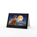EAGLE & RAVEN Greeting Card