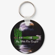 Eagle Reflections keychains