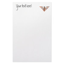 Eagle Silhouette 08 Personalized Stationery