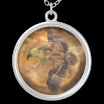 Eagle-Spirit Of The Wind Wearable Art Necklace necklaces