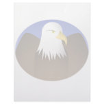 Eagle Spreading Wings Blue Skies Letterhead Design