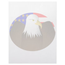 Eagle Spreading Wings Stars And Stripes letterhead