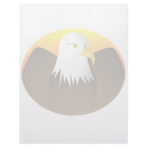 Eagle Spreading Wings Sunset letterhead