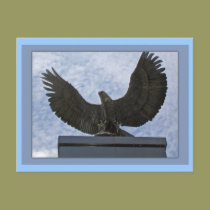 Eagle Statue postcards
