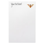 Eagle Stencil Silhouette 13 Personalized Stationery