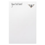 Eagle Stencil Silhouette 19 Customized Stationery