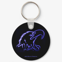 Eagle - The Creator Keychain by Dawna Robertson by dawnawildlife Eagle - The Creator Keychain by Dawna Robertson