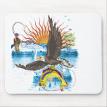 Eagle-Thief-3-No-Text Mouse Pads