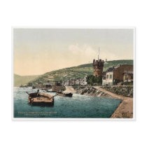 Eagle Tower and Niederwald, Rudesheim, the Rhine, Post Cards