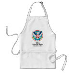 Eagle TSA Funny Cartoon (Touch My Junk) Aprons