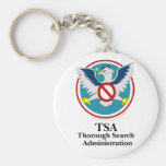 Eagle TSA Funny Cartoon (Touch My Junk) Key Chains