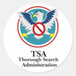 Eagle TSA Funny Cartoon (Touch My Junk) Sticker