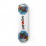 eagle vs snake, eagle vs snake, heart1 skateboard