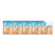 Eagle Warrior Bumper Sticker