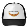 Eagle winged, Live To Ride or Step Aside! Hats