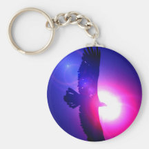 Eagle Wings - Eagle in Flight Key Chains
