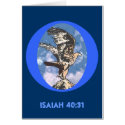 Eagle wings - Isaiah 40:31 card