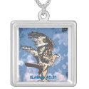 Eagle wings - Isaiah 40:31 necklace