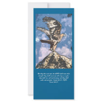 Eagle wings - Isaiah 40:31 Rack Card