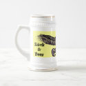 Eagle with guitar beer mug