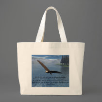 Eagle with Poem bags