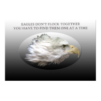 Eagles Don't Fly Together posters