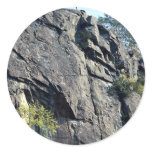 Eagle's nest, Bancroft, Ontario, Canada rock forma Round Stickers
