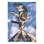 Eagles Wings - Isaiah 40:31 Business Card Template
