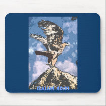 Eagles Wings - Isaiah 40:31 Mouse Pad