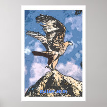 Eagles Wings - Isaiah 40:31 posters
