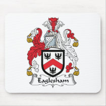 Eaglesham Family Crest mousepads by coatsofarms Eaglesham Family Crest mousepads