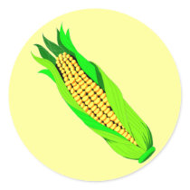 Ear of corn stickers by shopstew Ear of corn stickers
