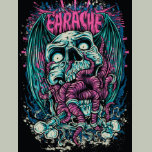 Earache 'Winged skull' Godmachine girls shirt