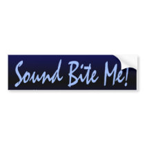 EARchives - Sound Bite Me! bumper stickers by bauclair EARchives - Sound Bite Me! bumper stickers